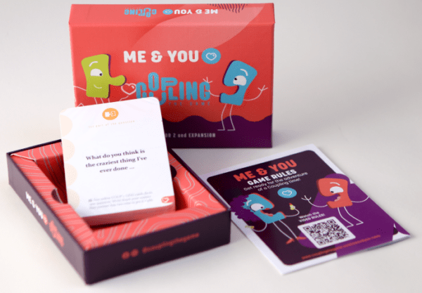 Me & You a mini game for 2 and expansion for Coupling, the Game